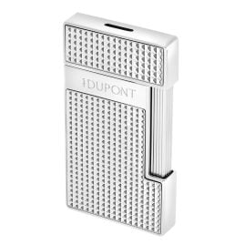 S.T. Dupont 025210 Lighter Biggy Diamons Heads Silver Tone