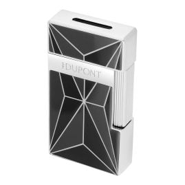 S.T. Dupont 025277 Feuerzeug Biggy Fire X Schwarz/Chrom