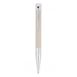 S.T. Dupont 265218 Ballpoint Pen D-Initial Dark Beige/Chrome