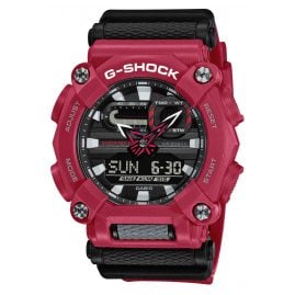 Casio GA-900-4AER G-Shock Herrenuhr Rot/Schwarz