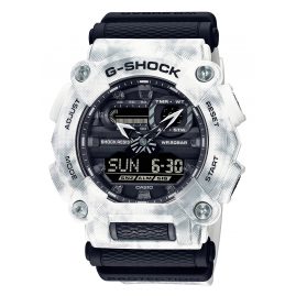 Casio GA-900GC-7AER G-Shock Classic Men's Watch White Marbled