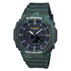 Casio GA-2100FR-3AER G-Shock Classic AnaDigi Men's Watch Green mottled
