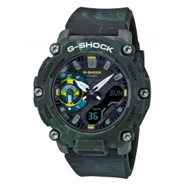 Casio GA-2200MFR-3AER G-Shock Classic AnaDigi Men's Watch Green mottled