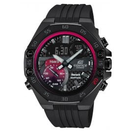 Casio ECB-10TMS-1AER Edifice Limited Herrenuhr Bluetooth Schwarz / Rot