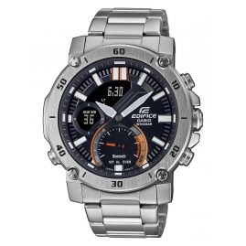 Casio ECB-20D-1AEF Edifice Herrenuhr Chronograph Stahl/Schwarz