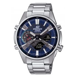 Casio ECB-S100D-2AEF Edifice Men's Watch Solar Bluetooth Steel/Blue