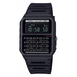 Casio CA-53WB-1BEF Digitaluhr mit Taschenrechner Vintage Edgy Schwarz