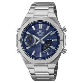Casio ECB-S10D-2AEF Edifice Men's Watch Bluetooth Steel/Blue