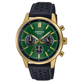 Casio EFR-575CL-3AEF Edifice Chronograph Herrenuhr Schwarz/Grün