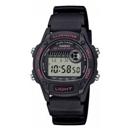 Casio W-220H-1A2VEF Quarzuhr Alarm-Chrono für Damen und Jugendliche