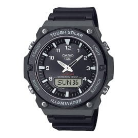 Casio AQ-S820W-1AVEF Solaruhr für Herren AnaDigi Schwarz
