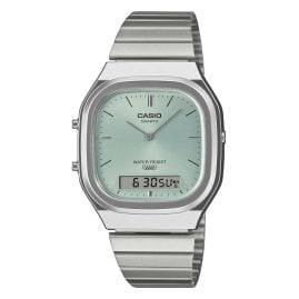 Casio AQ-240E-2AEF Edgy Collection Armbanduhr AnaDigi Hellblau