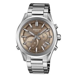 Casio EQB-1300D-5AEF Edifice Herrenuhr Solar Chrono Stahl/Braun