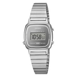 Casio LA670WES-7AEF Ladies´ Watch Digital mini Collection Silver Tone