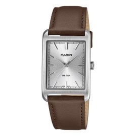 Casio MTP-B215L-7AVER Quarzuhr in Unisexgröße mit Lederband
