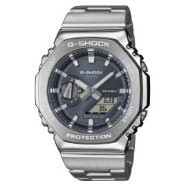 Casio GM-2110D-8AER G-Shock Classic Herrenuhr Silberfarben/Anthrazit