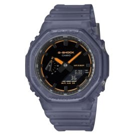 Casio GA-2100K-2AER G-Shock Classic Ana-Digi Armbanduhr Blau/Orange