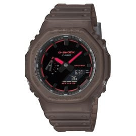 Casio GA-2100K-5AER G-Shock Classic Ana-Digi Uhr Brown/Red