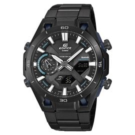 Casio ECB-2300DC-1AEF Edifice Herren-Armbanduhr Sospensione Solar Schwarz