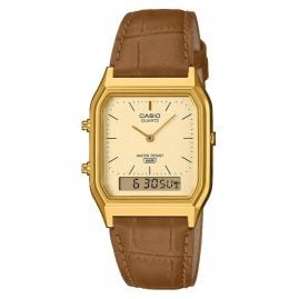 Casio AQ-230EGL-9AEF Collection Edgy Armbanduhr Ana-Digi Goldfarben