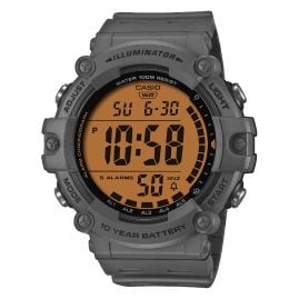 Casio AE-1500WHC-8AVEF Casio Timeless Herrenuhr Digital Grau/Orange