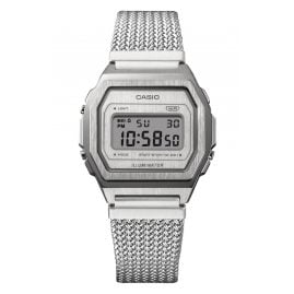 Casio A1000MA-7EF Vintage Iconic Ladies' Watch Silver Tone