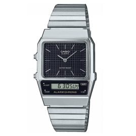 Casio AQ-800E-1AEF Vintage Edgy Watch Black
