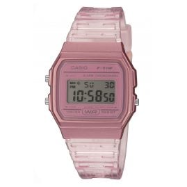 Casio F-91WS-4EF Collection Damen- und Jugenduhr Rosa