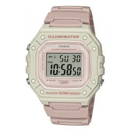 Casio W-218HC-4A2VEF Collection Women's Watch Digital Rose/Beige