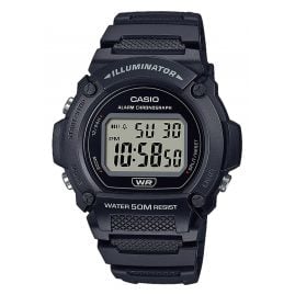 Casio W-219H-1AVEF Collection Digital Watch Black