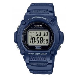 Casio W-219H-2AVEF Collection Digital Watch Dark Blue