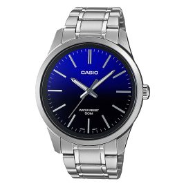 Casio MTP-E180D-2AVEF Men's Watch Steel/Blue