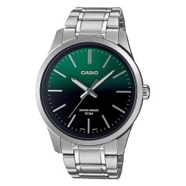 Casio MTP-E180D-3AVEF Men's Watch Steel/Green