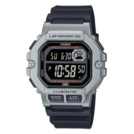 Casio WS-1400H-1BVEF Digital Wristwatch Steel Tone/Black
