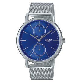 Casio MTP-B310M-2AVEF Men's Watch Steel/Blue