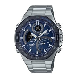 Casio ECB-950DB-2AEF Edifice Men's Watch Solar Bluetooth Steel/Blue