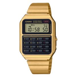 Casio CA-500WEG-1AEF Vintage Edgy Digital Watch Gold Tone/Black