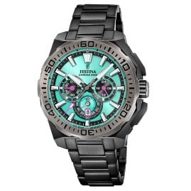 Festina F20731/3 Men's Watch Chronograph Limited Edition Black/Turquoise
