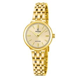 Festina F20745/2 Women's Watch Quartz Gold Tone