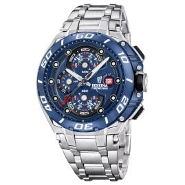 Festina F20754/4 Herrenuhr Chronograph Chrono Bike Dunkelblau