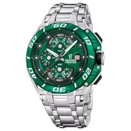 Festina F20754/5 Herren-Chronograph Chrono Bike Dunkelgrün
