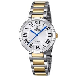 Festina F16937/G Damenuhr Mademoiselle Quarz Zweifarbig