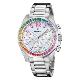 Festina F20606/2 Ladies´ Watch Chronograph Rainbow