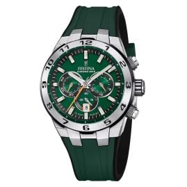 Festina F20671/2 Men's Watch Chronograph Black/Dark Green