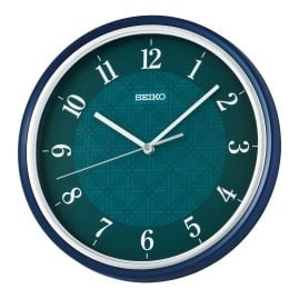 Seiko QHA016L Wall Clock Quartz Blue