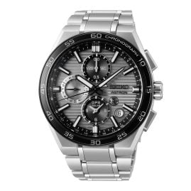 Seiko SSH177J1 Astron GPS Solar Men's Watch Chronograph Titanium/Grey