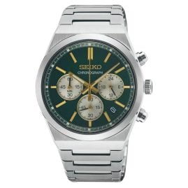 Seiko SSB461P1 Herrenuhr Chronograph Bicolor/Grün