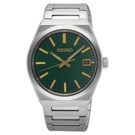Seiko SUR601P1 Herrenuhr Edelstahl/Dunkelgrün