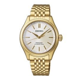 Seiko SPB524J1 Presage Unisex-Uhr Automatik Goldfarben