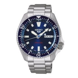 Seiko SRPL83K1 5 Sports Herren-Armbanduhr Automatik Blau